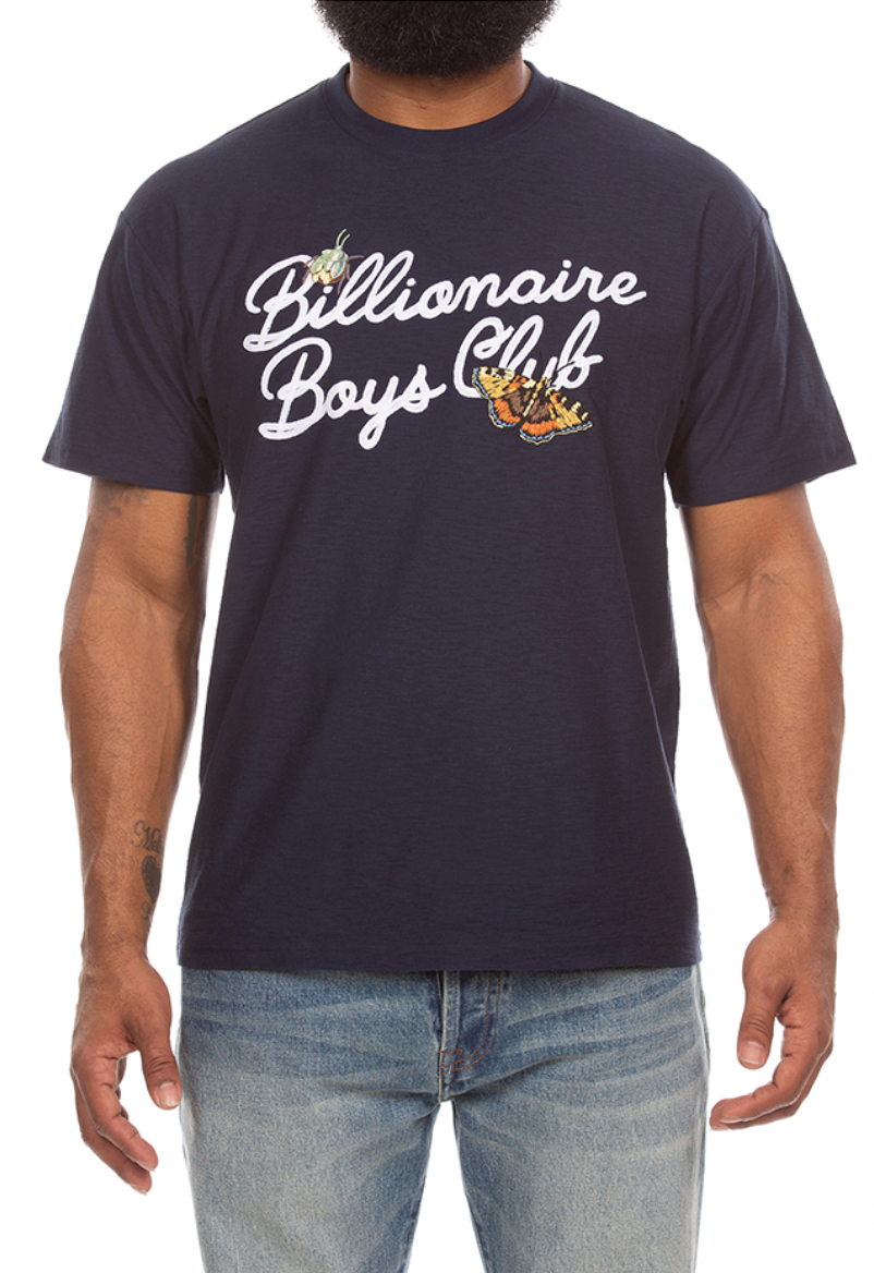 Nature Knit Tee - Navy