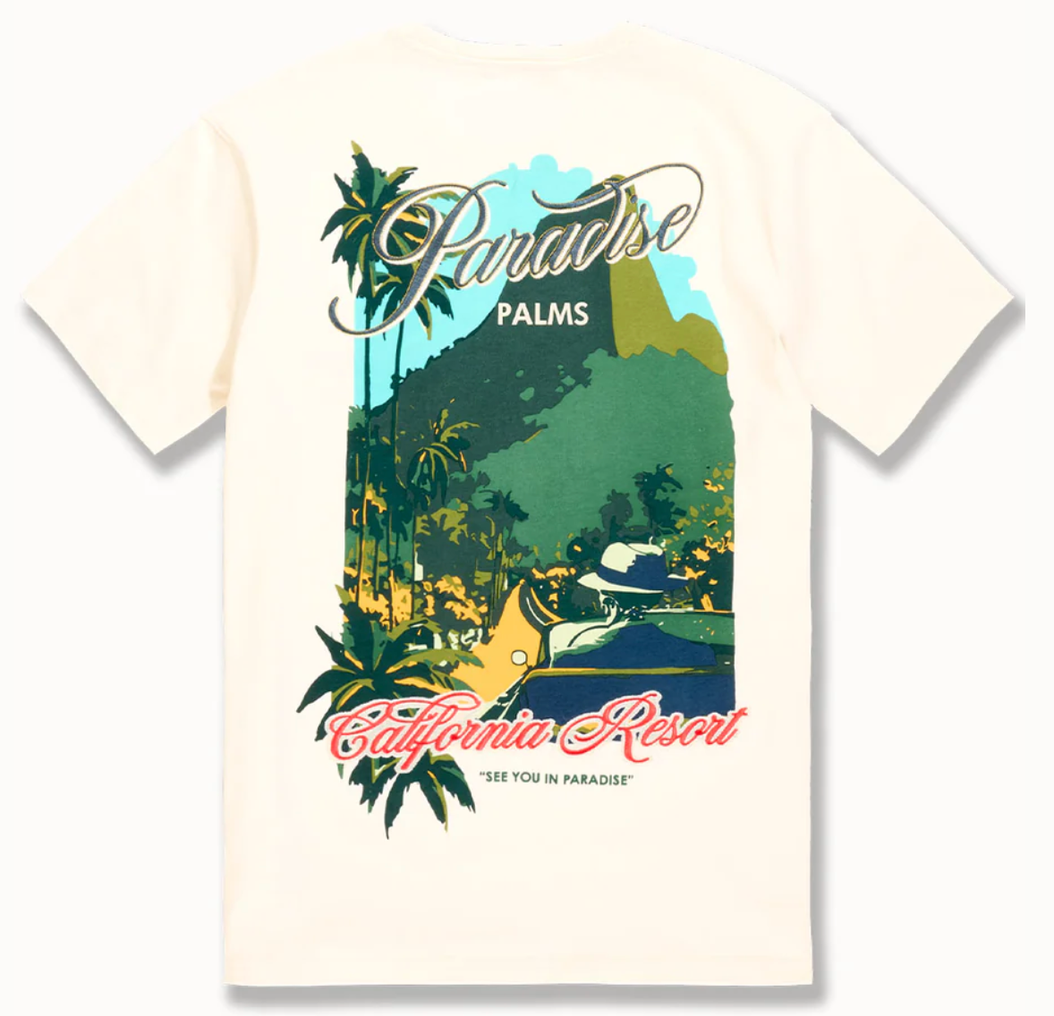 Paradise Palms Tee Multiple Colors