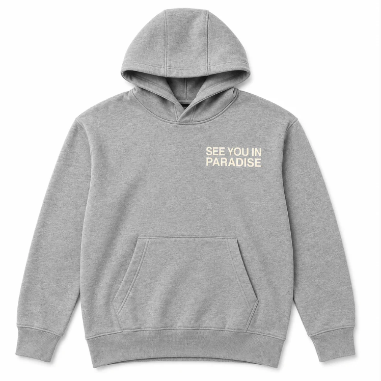 See You In Paradise Hoodie - Grey