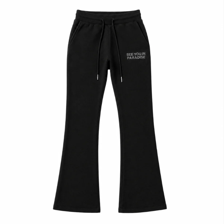 See You In Paradise Joggers - Black