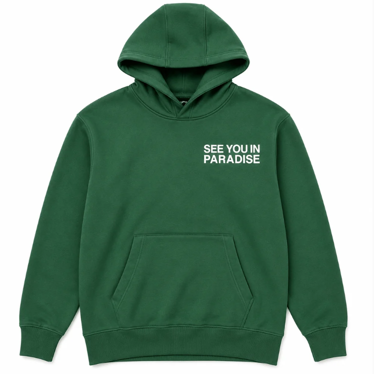 See You In Paradise Hoodie - Green