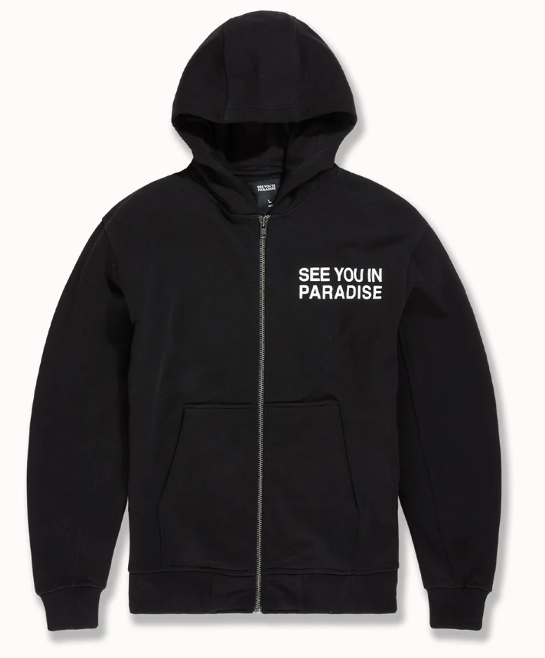 Black Zip Up