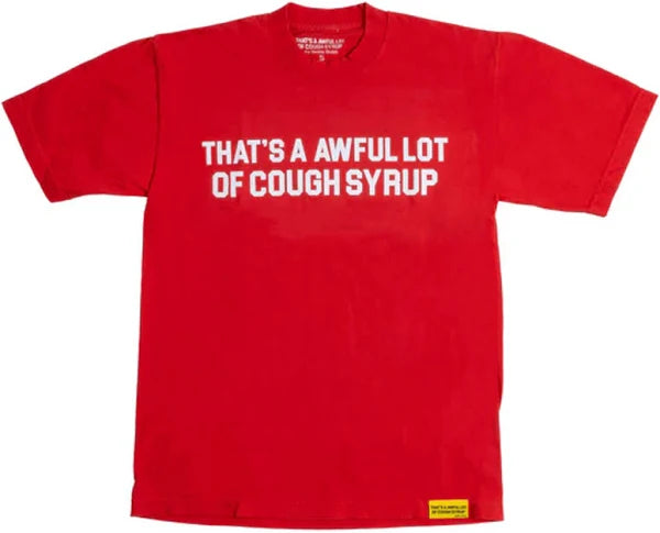 Cough Syrup Tee - Red