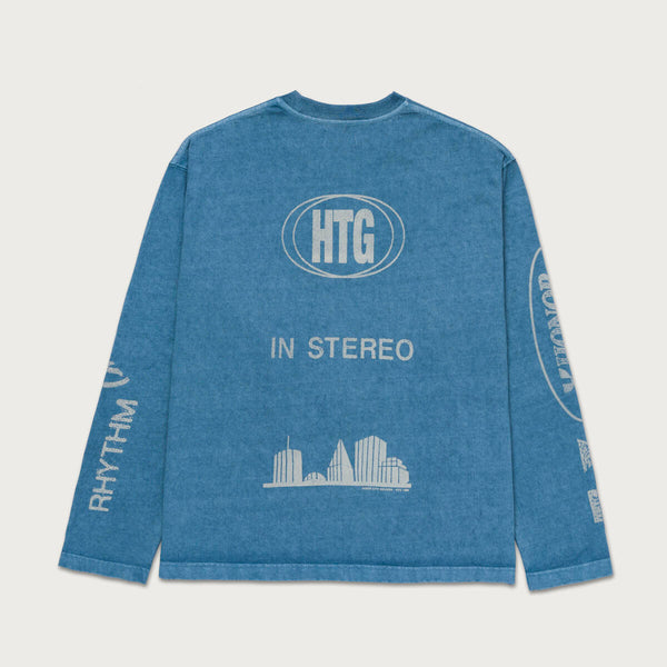 Vibrations L/S Tee - Blue