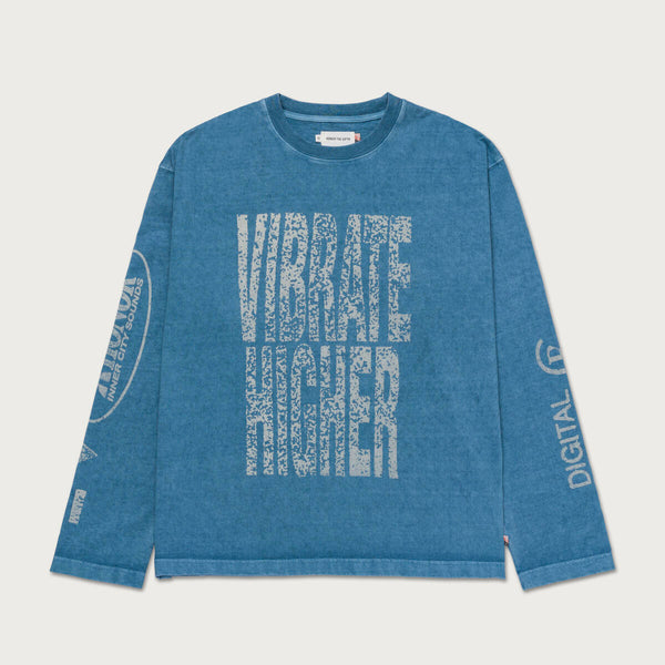 Vibrations L/S Tee - Blue