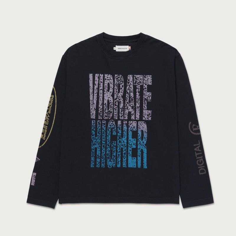 Vibrations L/S Tee - Black