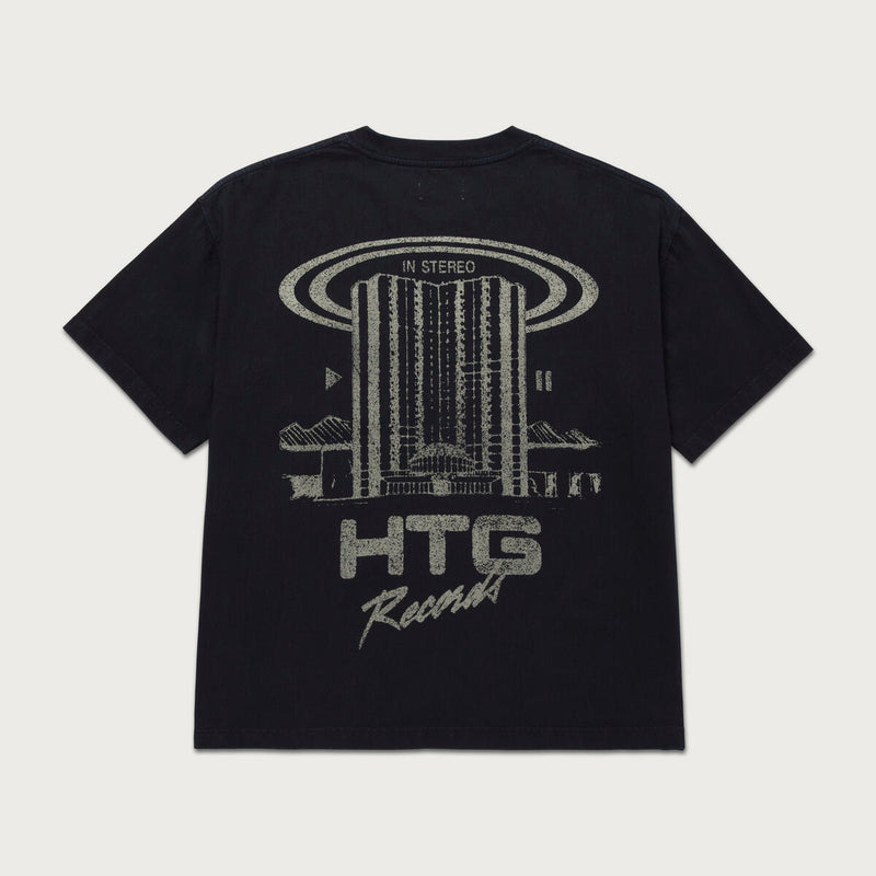 HTG Records Tee - Black