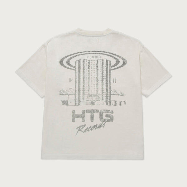 HTG Records Tee - White