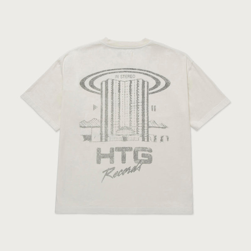 HTG Records Tee - White