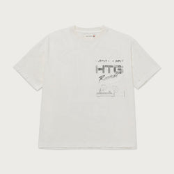 HTG Records Tee - White