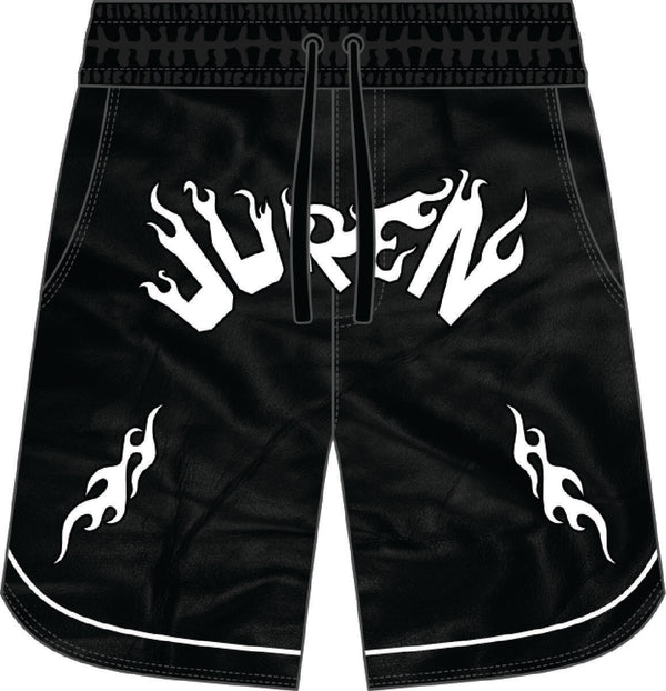 JUREN BLOCKING LTR BLACK SHORTS