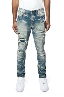 Smokerise Jeans - Hunter Blue