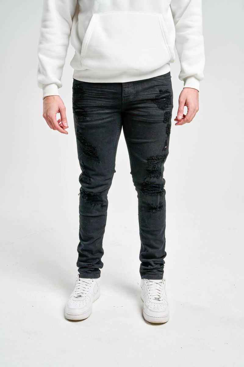 3D CRINKLE jet blacl