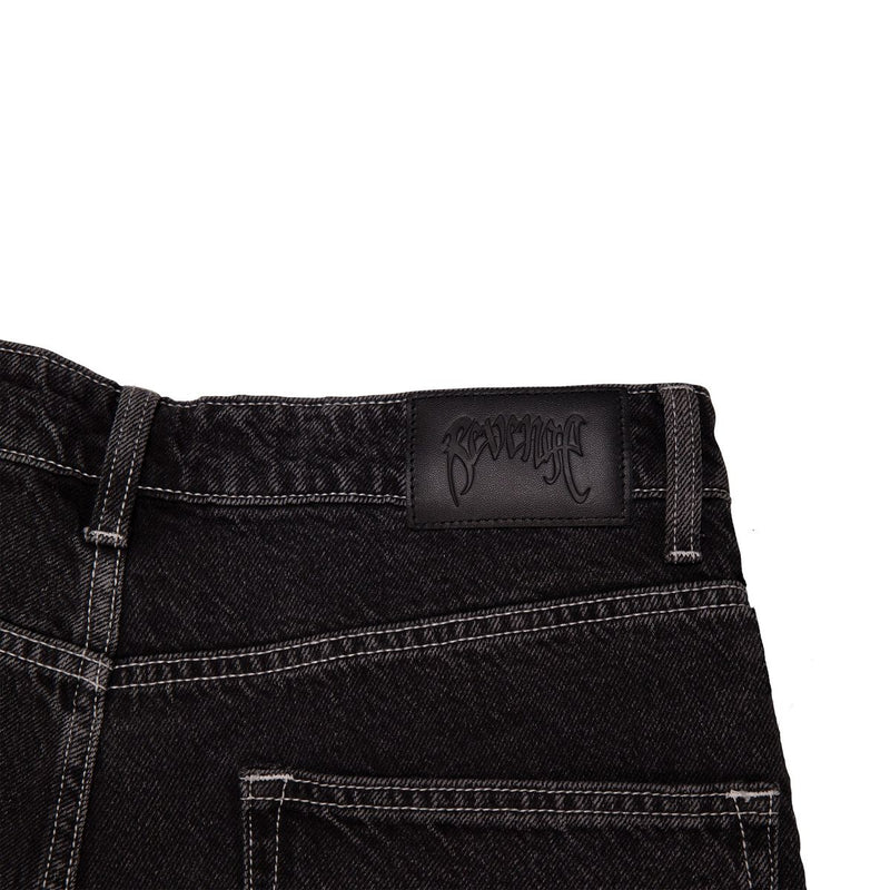 Spider Web Denim - Black