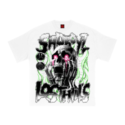 LHSB Skull Tee - White