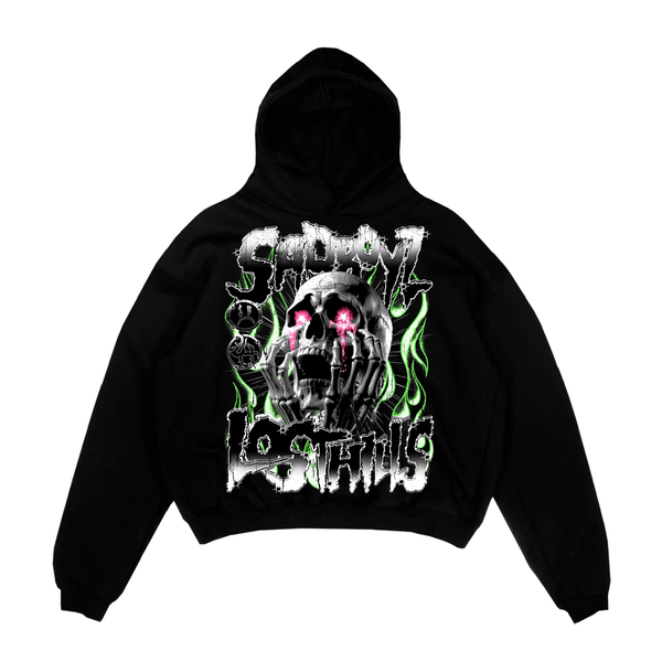 LHSB Skull Hoodie - Black