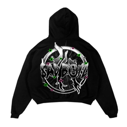 LHSB Skull Hoodie - Black