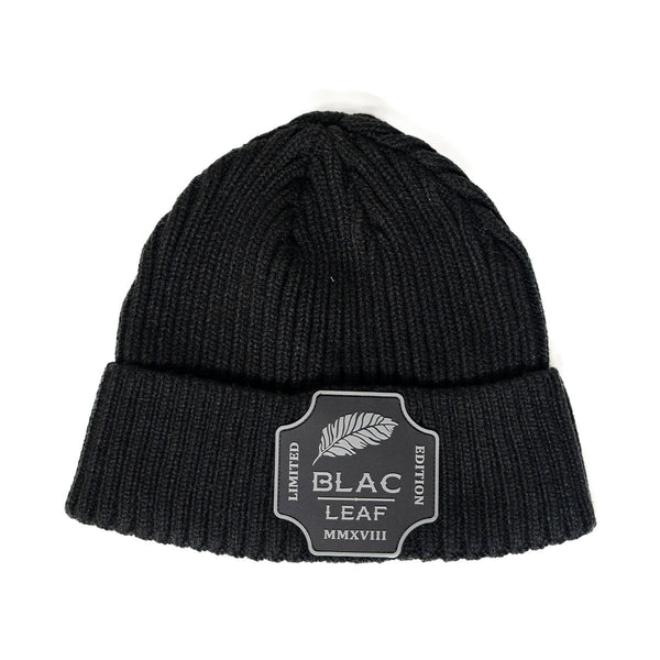 Rubber patch beanie