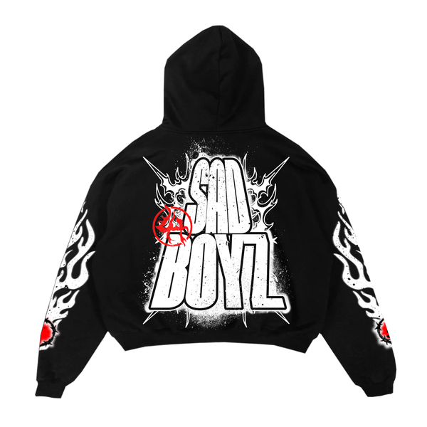 LHSB Hoodie - Black/Red