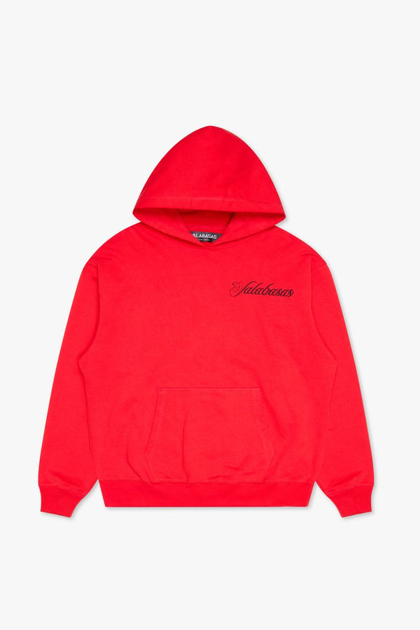 Steel Red Hoodie