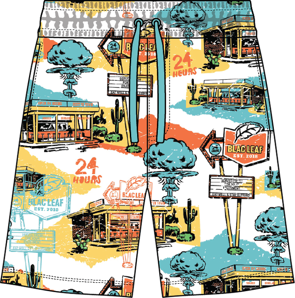 24 hour diner shorts