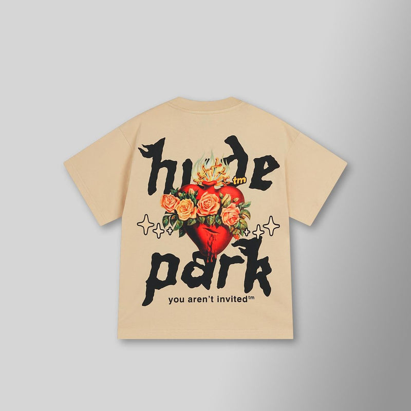 Sacred Heart Tee - Cream