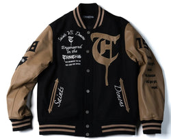 Saints Vs Demons Varsity Jacket