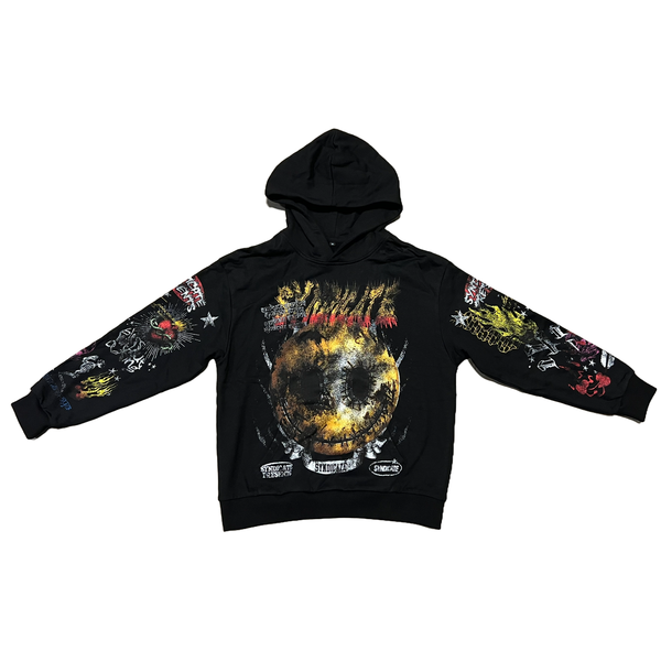 Smiley Hoodie - Black