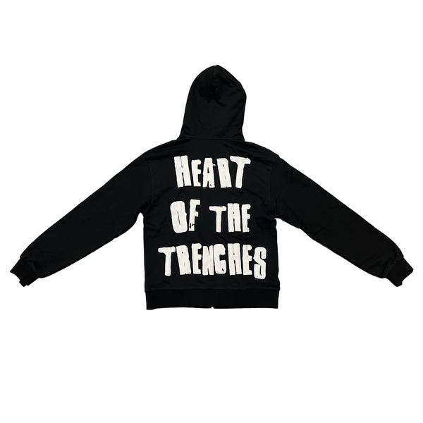 Heart Of The Trenches Hoodie - Black