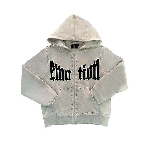 Grey 'Crown' Hoodie