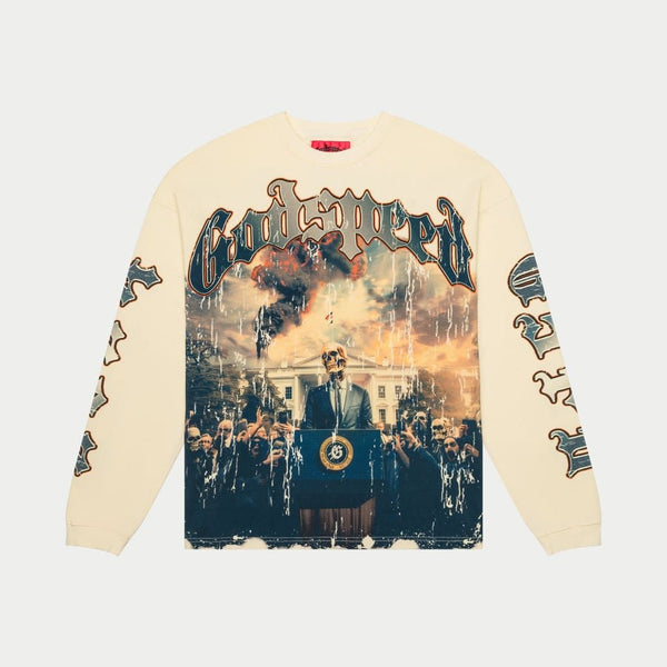 V.O.D 2024 Long Sleeve - Bone