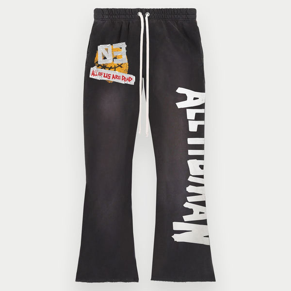 Send Help Sweat Pant - Black