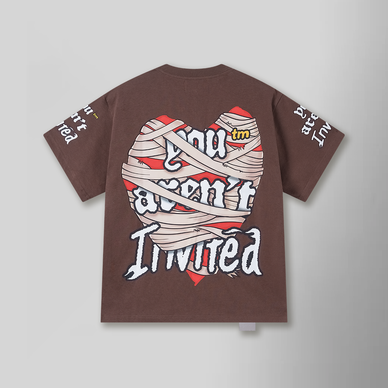 Wrap It Up Tee - Brown