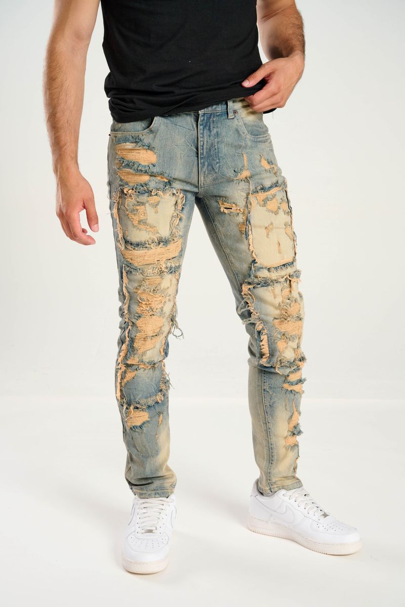 Taker Distressed Denim - Vintage