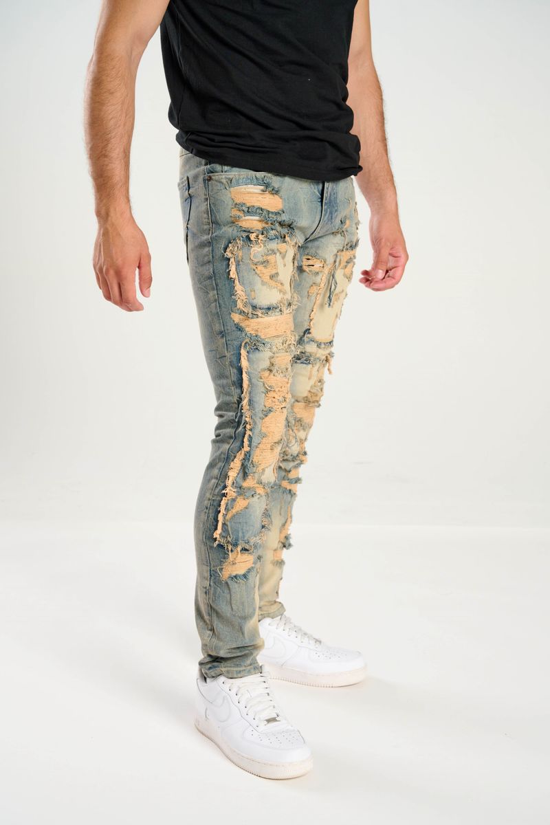 Taker Distressed Denim - Vintage