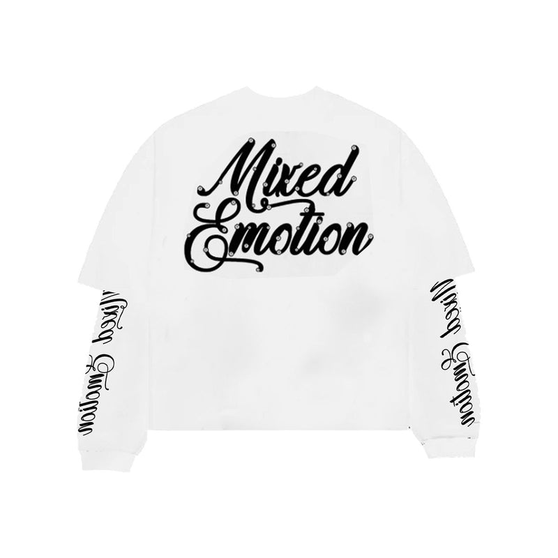 White Blurr Long Sleeve