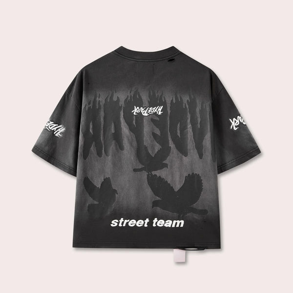 Dover Street Team Tee - Red/Black