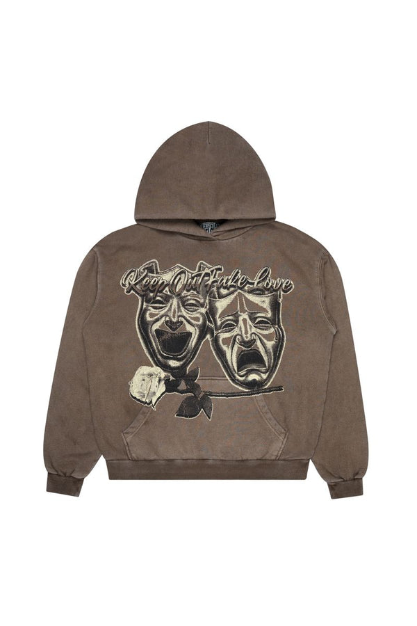 Laugh Last Hoodie - Brown