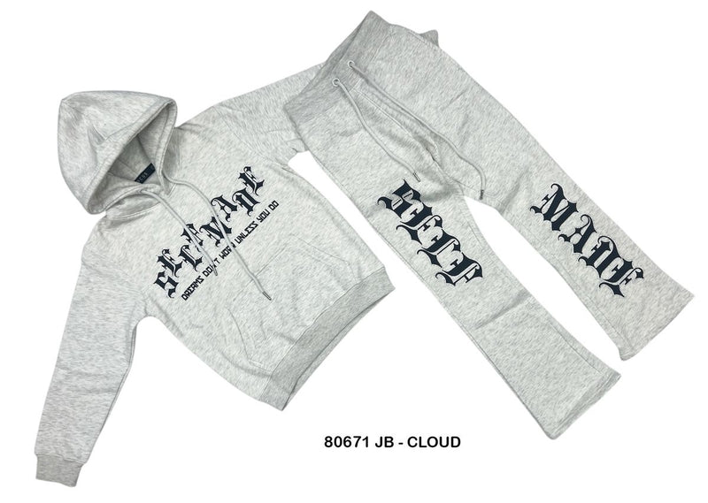 Kids Self Made Set - Grey