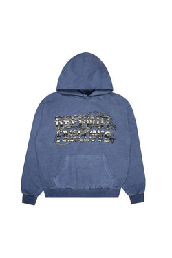 Keep Out 2 Hoodie - Blue