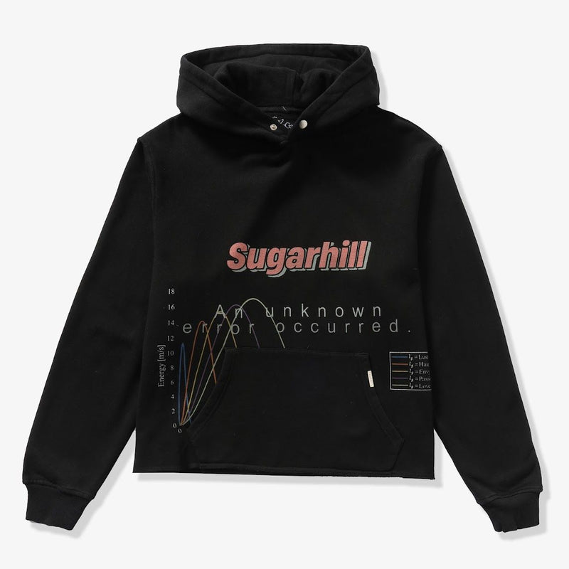 “LO-FI” CROPPED HOODIE