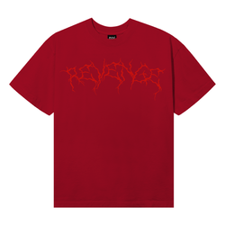 Lightning Heart Break Tee - Red