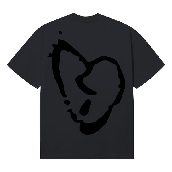 Lightning Heart Break Tee - Black