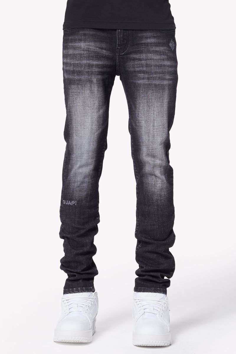 Iron Grey Piercing Denim - Guapi Clothing
