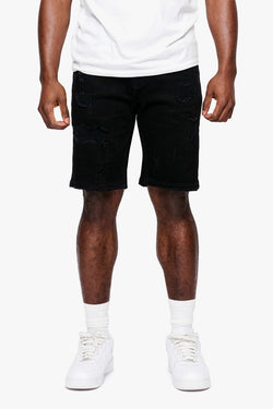 Horizan Black Shorts