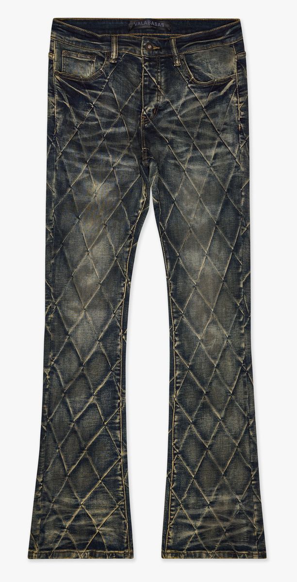 TIRE" STACKED - Blue Vintage