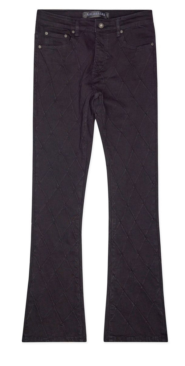 Tire Stacked Jean - Black