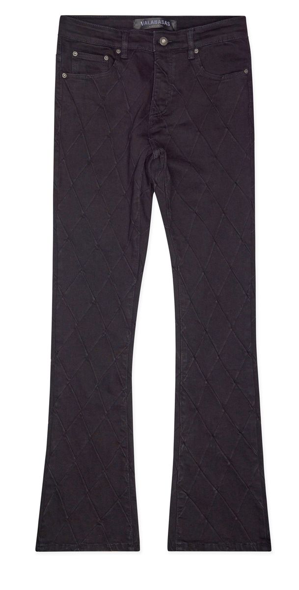 Tire Stacked Jean - Black