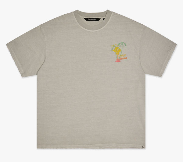 Greetings Tee - Grey