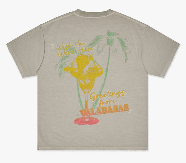 Greetings Tee - Grey